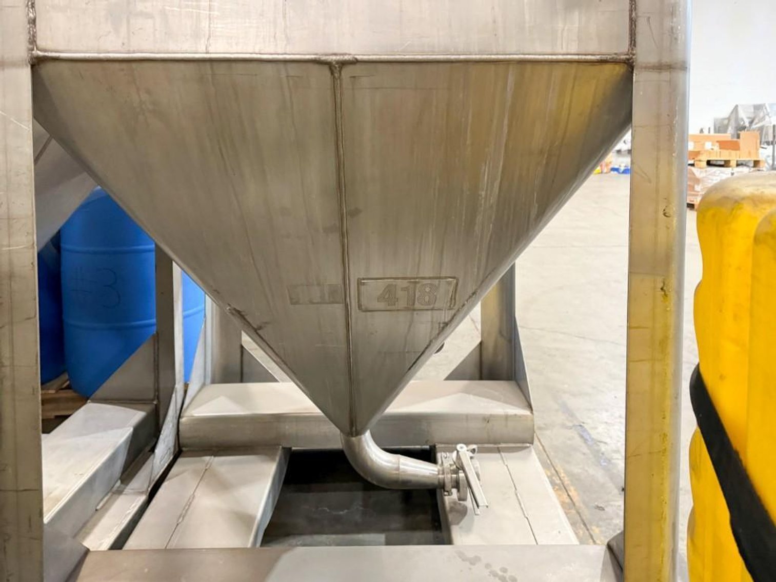 Image for MJK2267 425 Gallon SS Tote