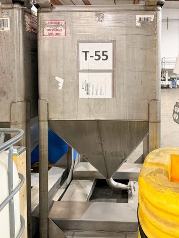 Image for MJK2267 425 Gallon SS Tote