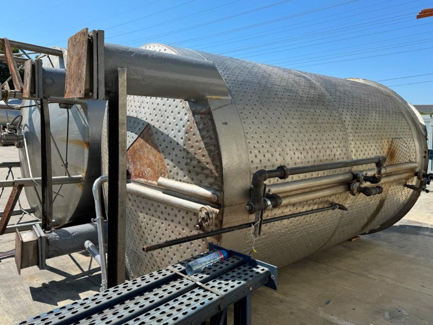 Image for ***SOLD***. MJK2276 6,000 Gallon Dimple Jacketed Tank with Agitation