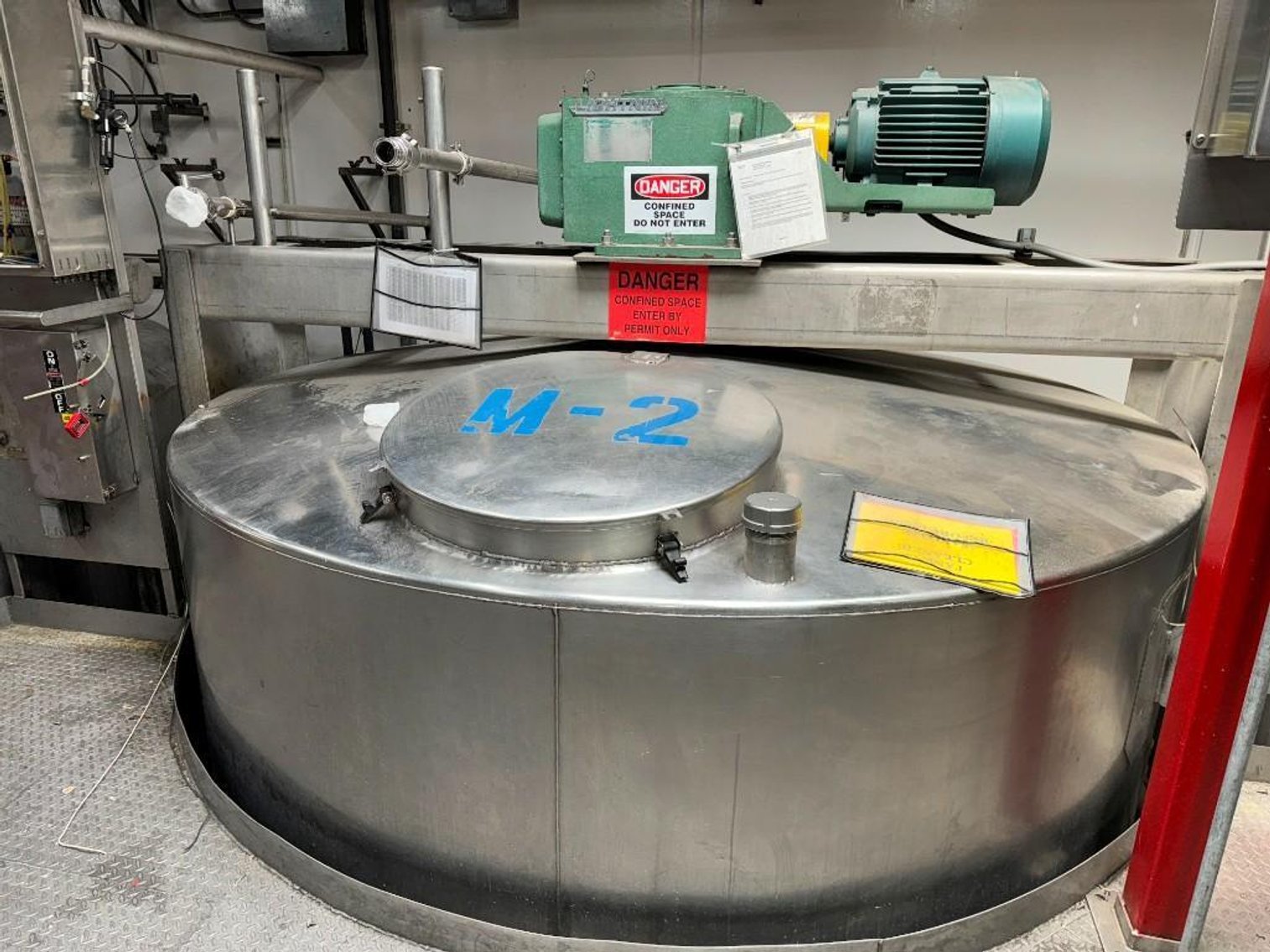 Image for ***SOLD*** MJK2277 6,000 Gallon Single Walled Agitation Tank