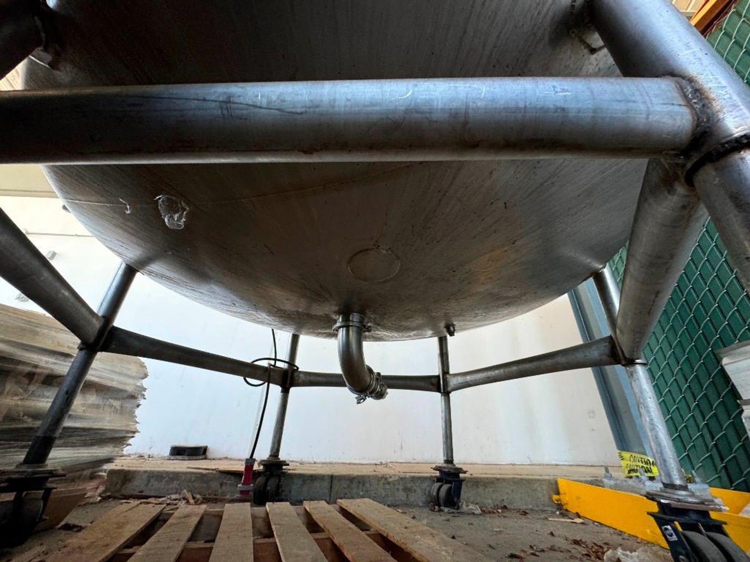 Image for ***SOLD*** MJK2278 Walker 1,700 Gallon Single Walled Agitation Tank