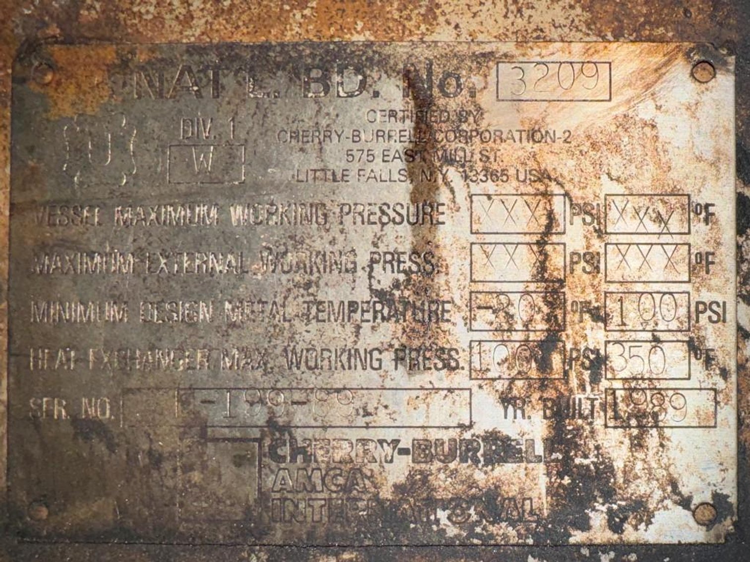 Image for ***SOLD*** MJK2279 6,000 Gallon Double Motion Jacketed Tank