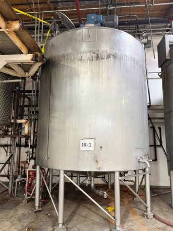 Image for ***SOLD*** MJK2279 6,000 Gallon Double Motion Jacketed Tank
