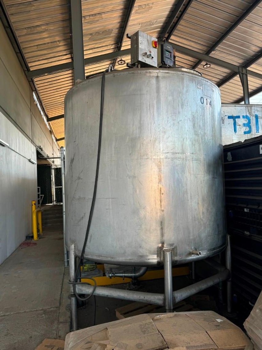 Image for ***SOLD*** MJK2278 Walker 1,700 Gallon Single Walled Agitation Tank