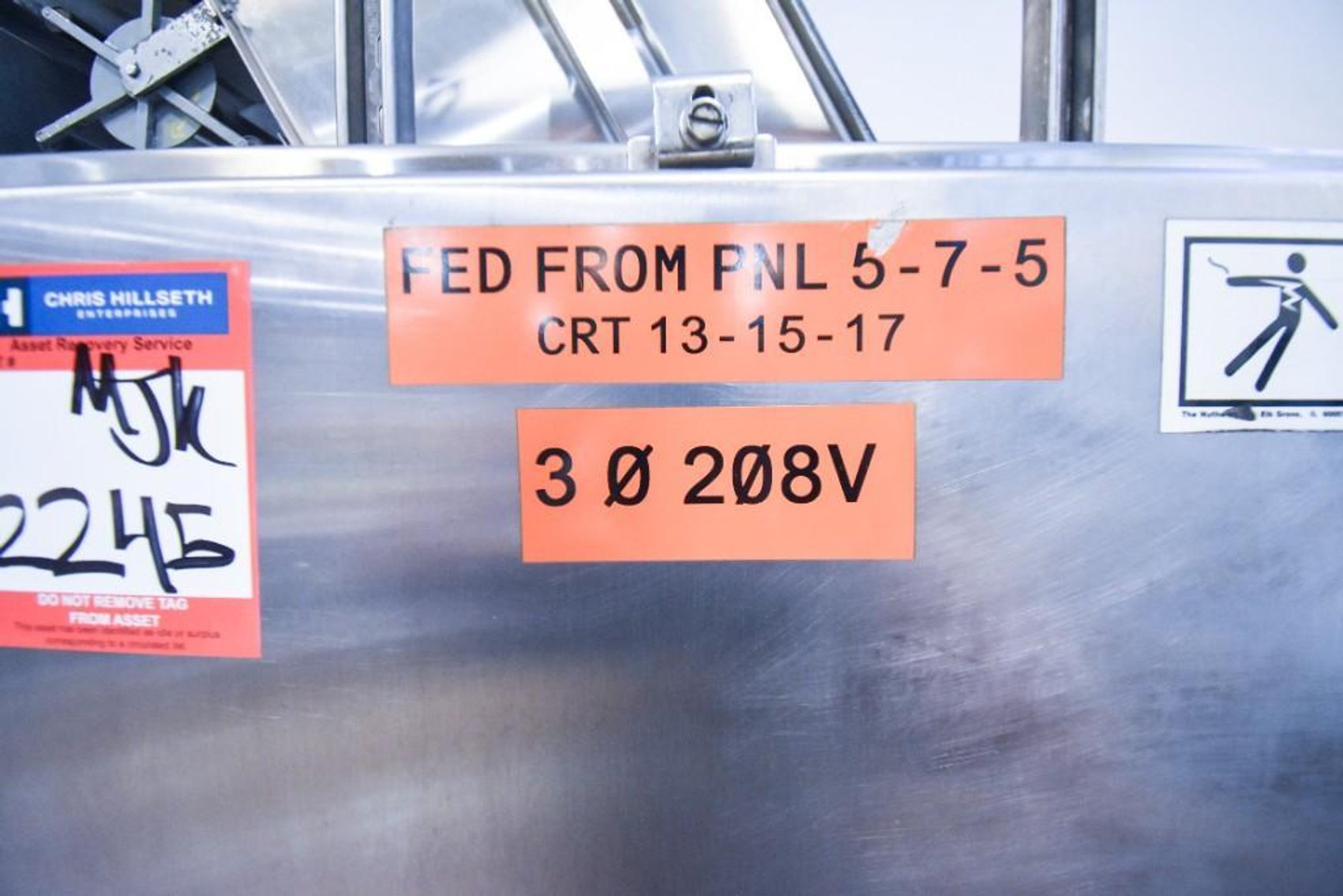 Image for MJK2245 Bottle Hopper Elevator