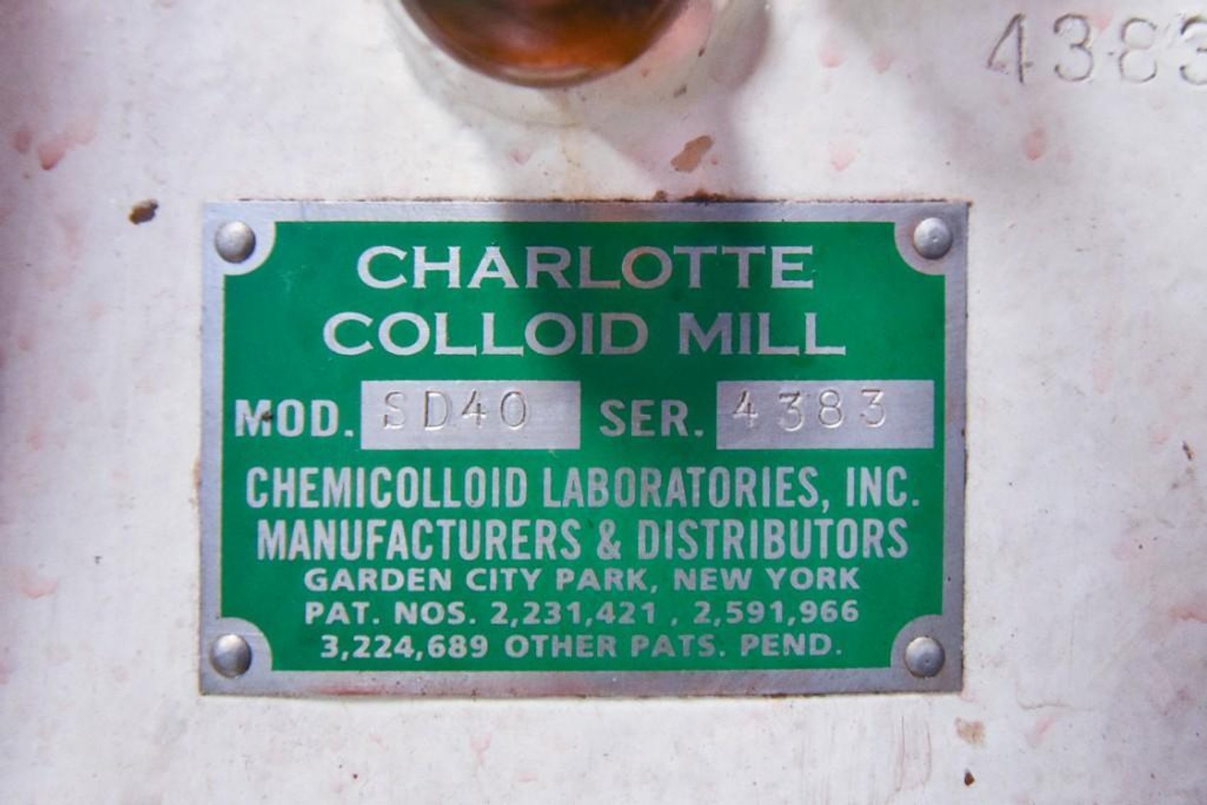 Image for MJK2253 ***SOLD*** Charolette Collid Mill SD40