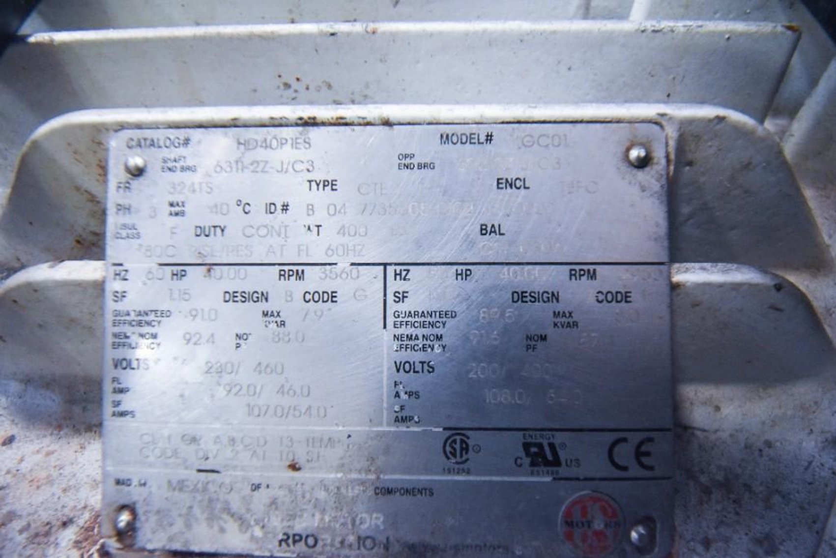 Image for MJK2253 ***SOLD*** Charolette Collid Mill SD40