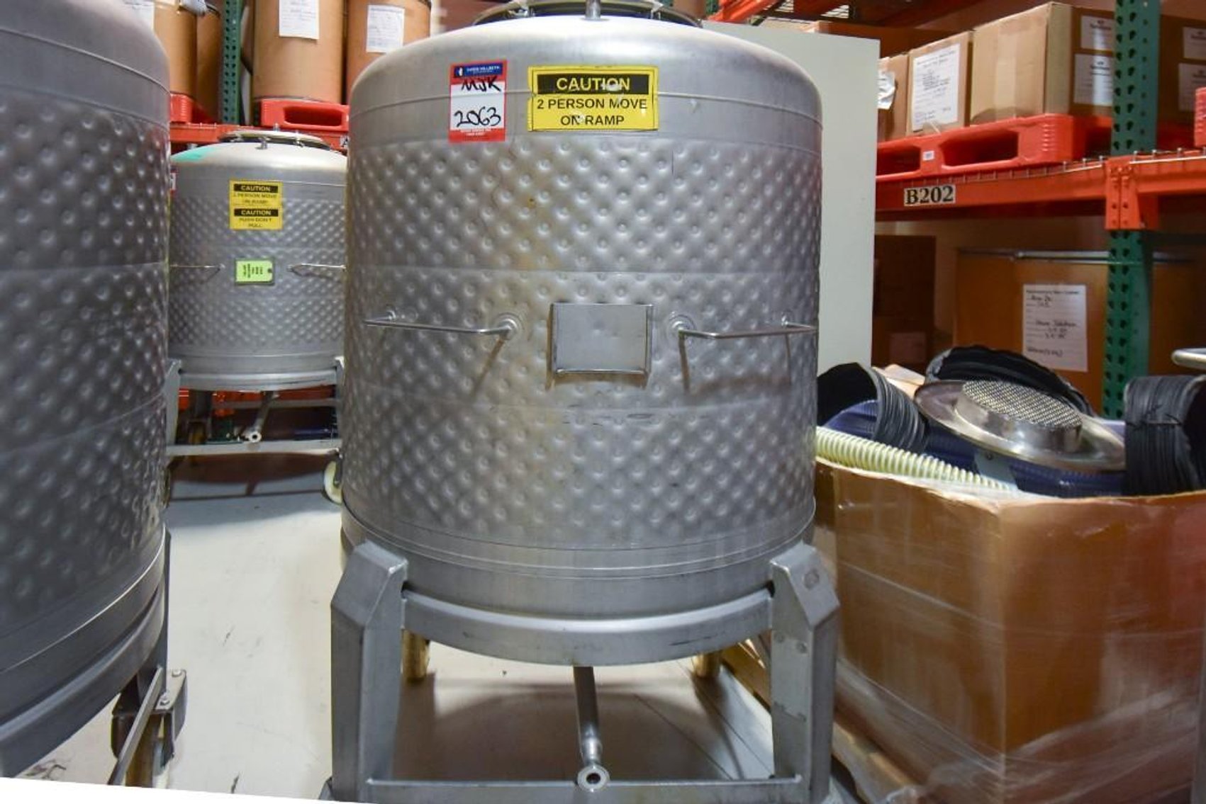 Image for ***SOLD*** MJK2063 Softgel Tank on Casters