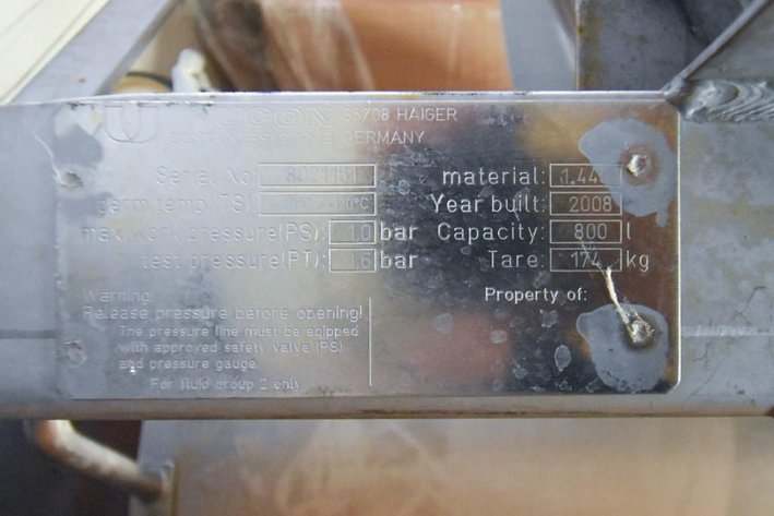 Image for ***SOLD*** MJK2063 Softgel Tank on Casters