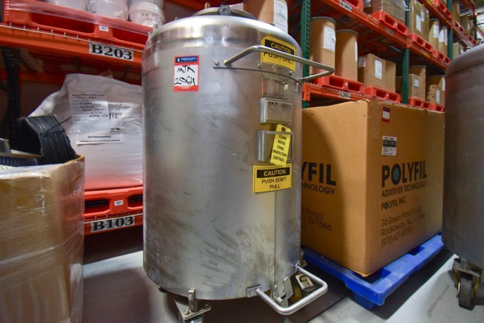 Image for MJK2064 Bowa Small Softgel Tank on Casters