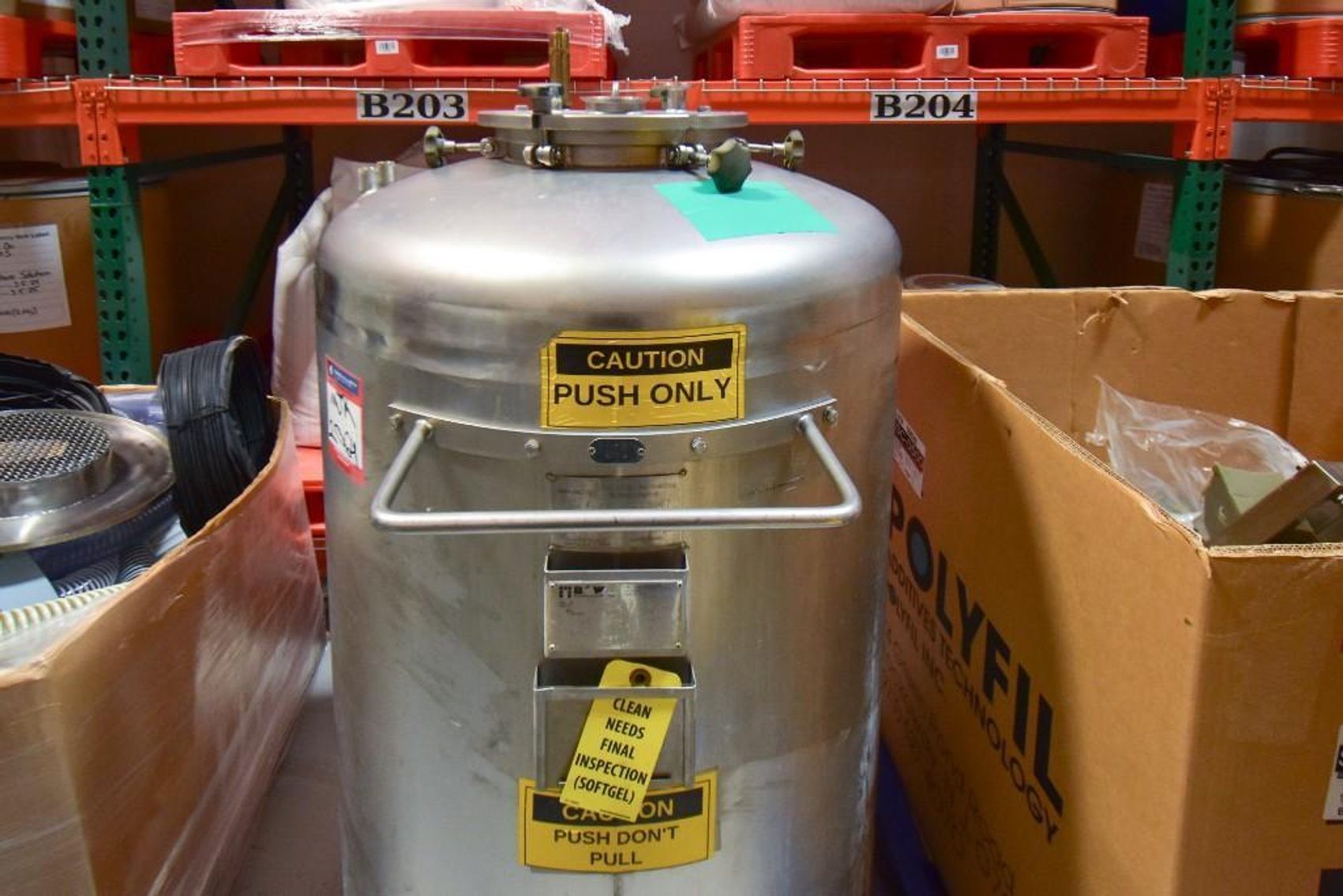 Image for MJK2064 Bowa Small Softgel Tank on Casters