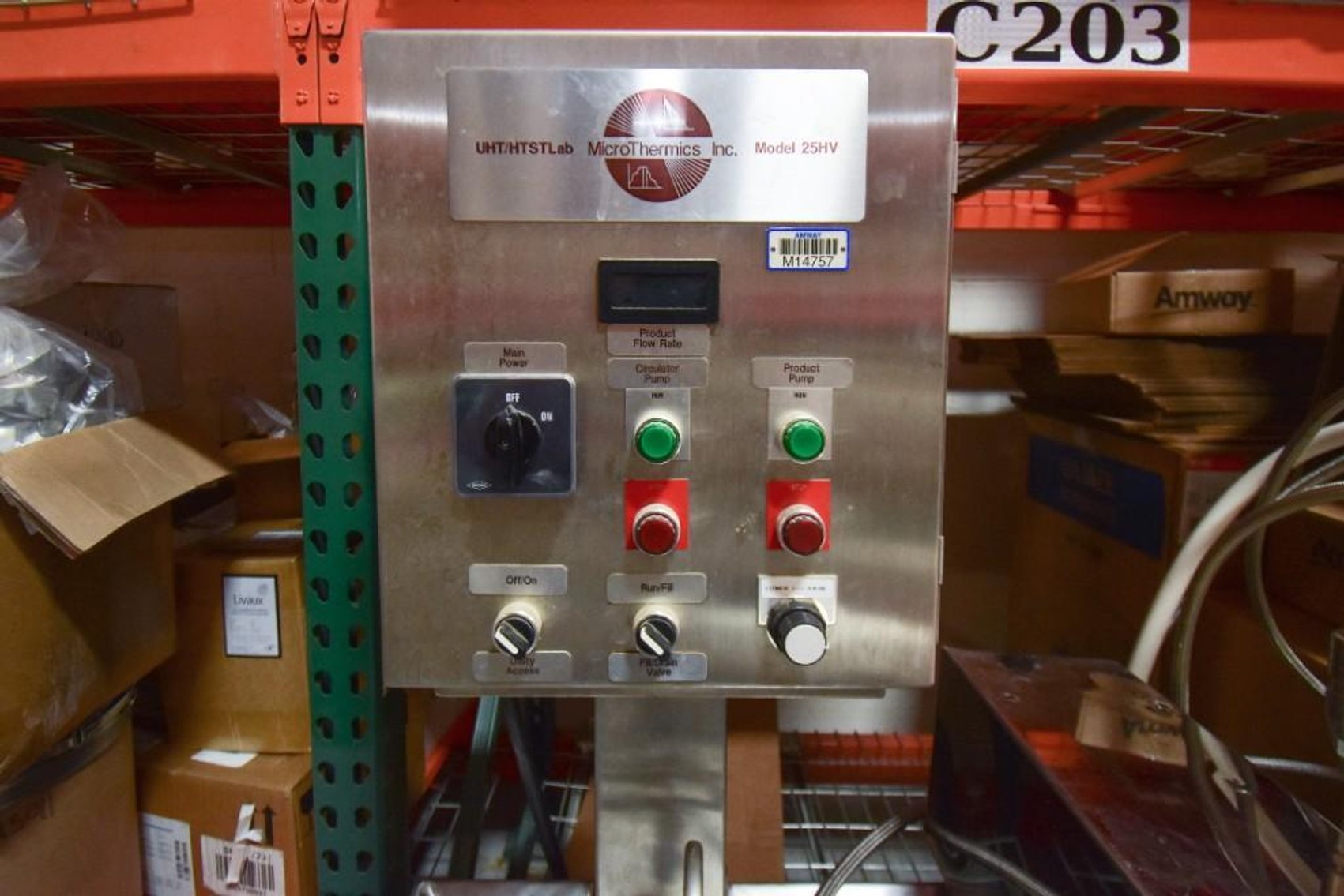 Image for ***SOLD*** MJK2066 Micro Thermics UHT/HTST Lab 25HV)