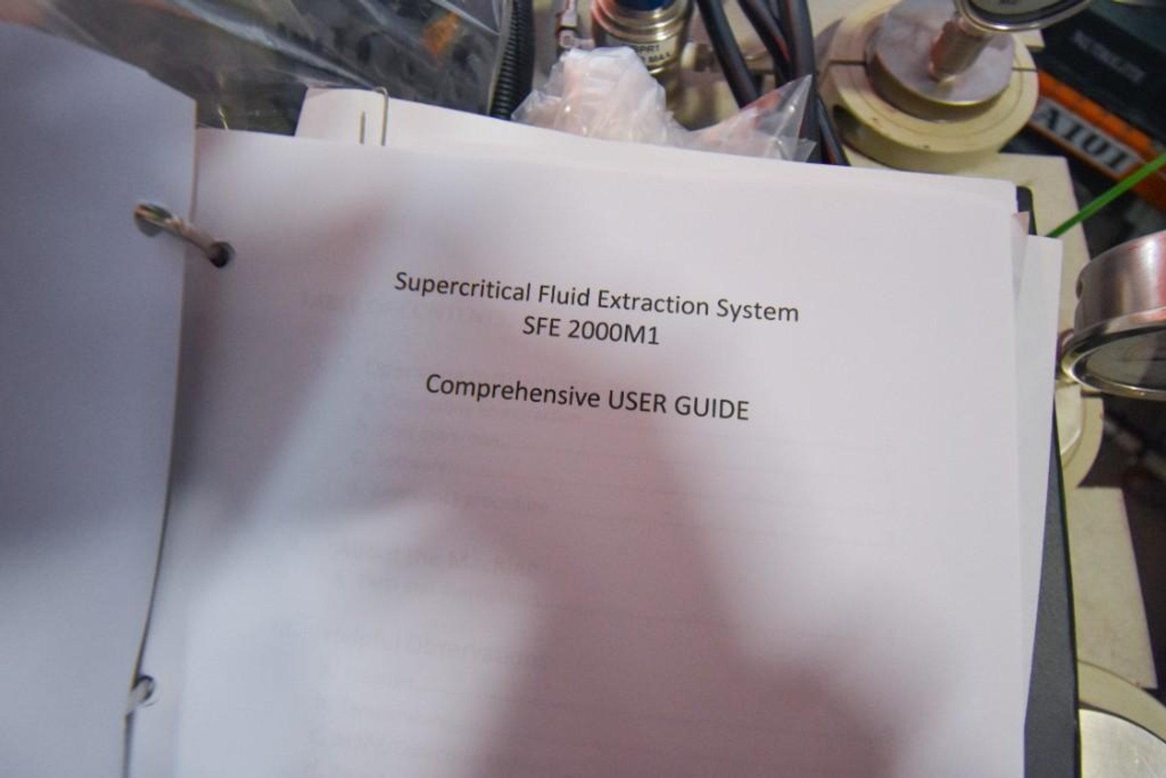 Image for MJK2072 Thar Designs Supercritcal Fluid Extraction System SFE 2000M1