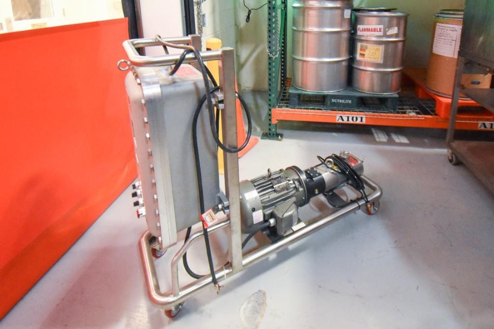 Image for MJK2073 Akron Electric INC Control Panel / Baldor Reliance Motor & Pump