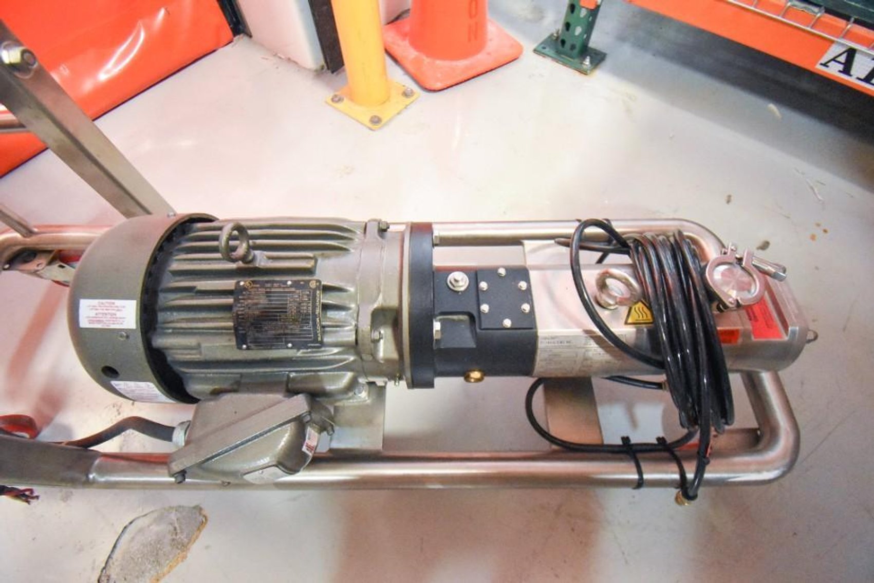 Image for MJK2073 Akron Electric INC Control Panel / Baldor Reliance Motor & Pump