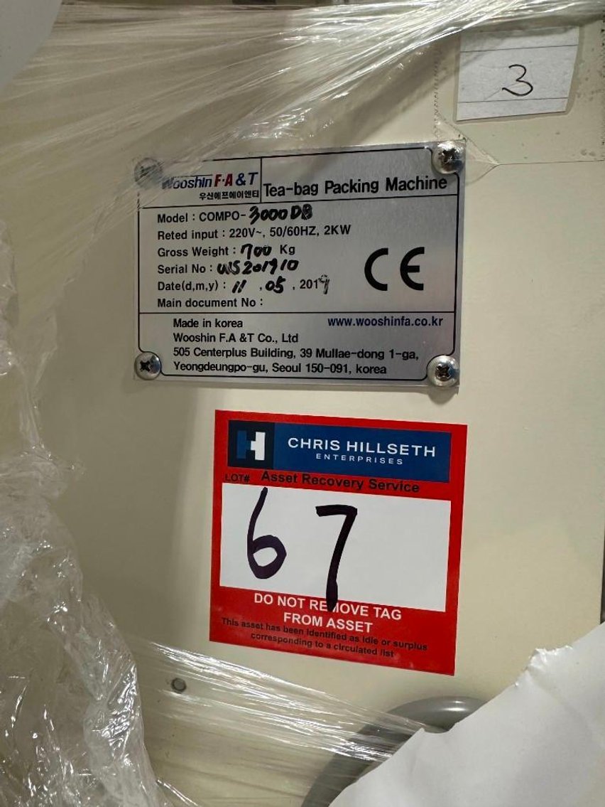 Image for MJK2300 NEW IN CRATE - Wooshin Drip Bag Packing Machine – COMPO3000DB