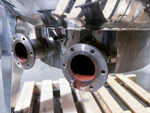 Image for MJK1894 1- 50 Gallon 2/3 Jacketed kettle 36” W x 22” D w/ full sweep blade