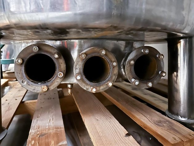 Image for MJK1894 1- 50 Gallon 2/3 Jacketed kettle 36” W x 22” D w/ full sweep blade