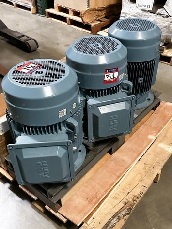 Image for MJK1895 NEW - 3 Large ABB Motor drives MDL IEC60034-1, 3 CT