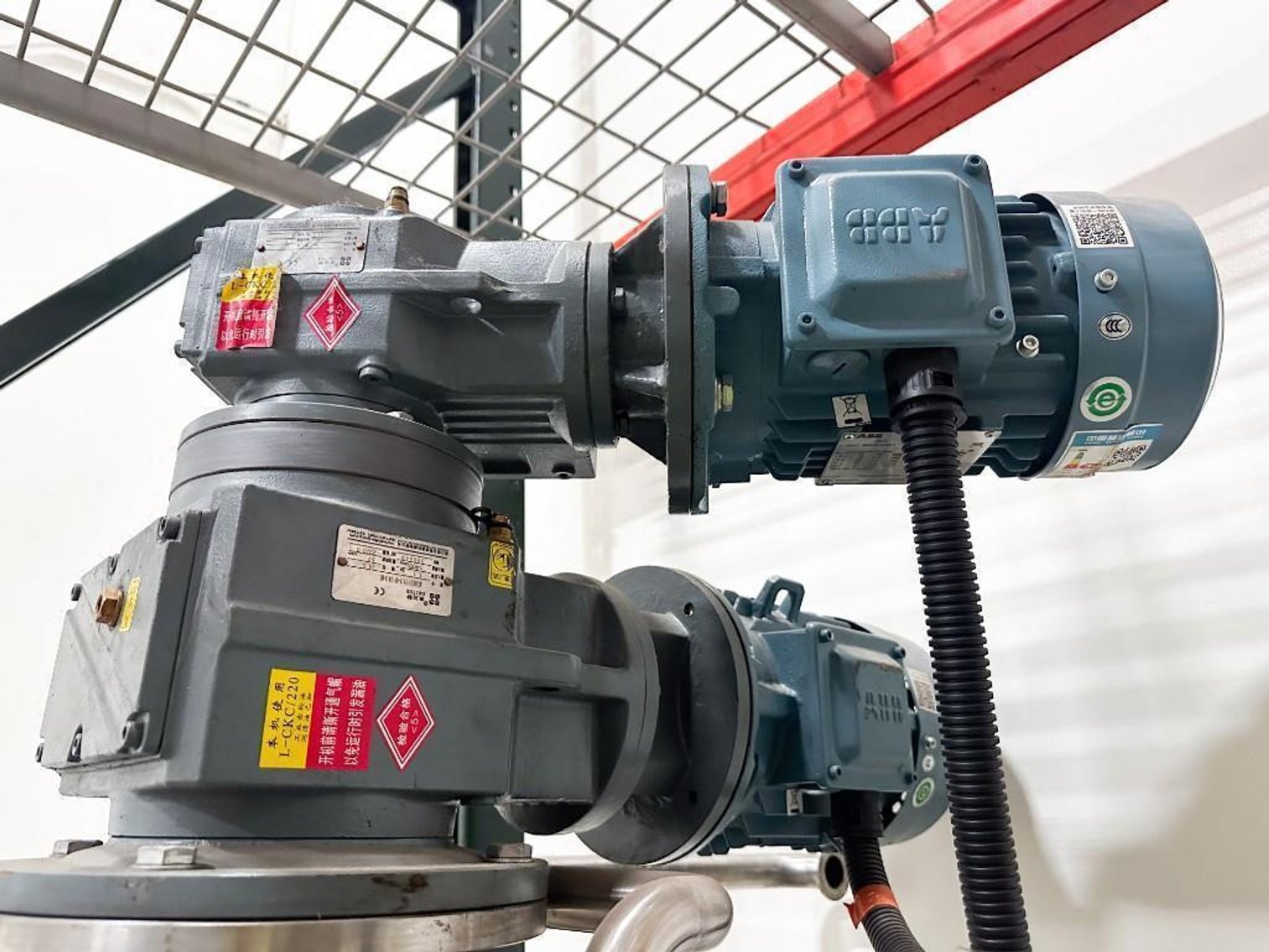 Image for MJK1897 NEW - 40 Gallon 2/ 3 Jacketed Dual Motion Mixing Kettle w/ ABB Drives