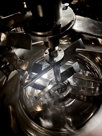 Image for MJK1897 NEW - 40 Gallon 2/ 3 Jacketed Dual Motion Mixing Kettle w/ ABB Drives