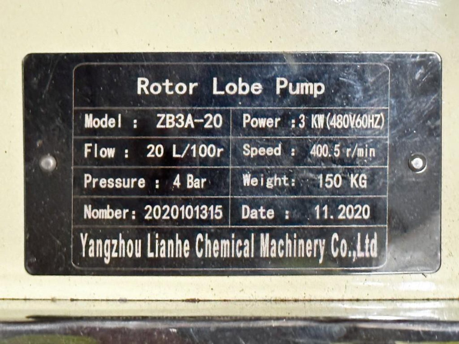 Image for MJK1906 NEW - Durrex Tri-Lobe Positive Displacement Pump System