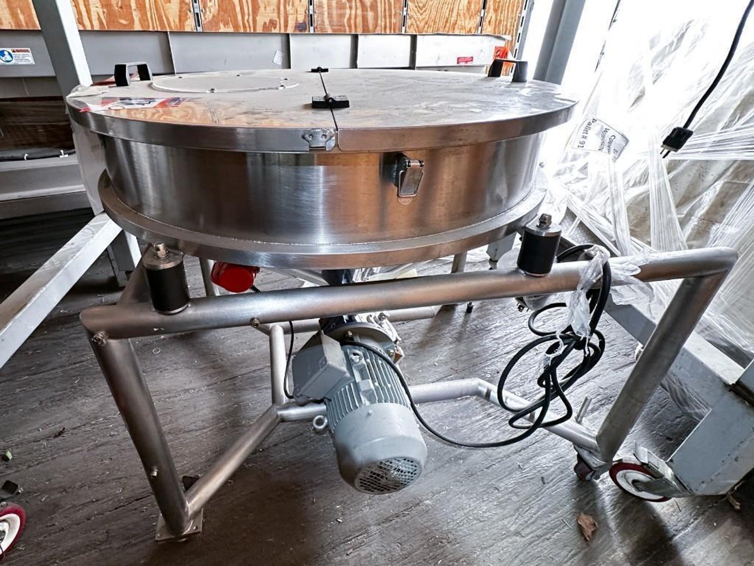 Image for ***SOLD*** MJK1900 Powder Hopper w/ drive for Conveyor Screw no blade/screw