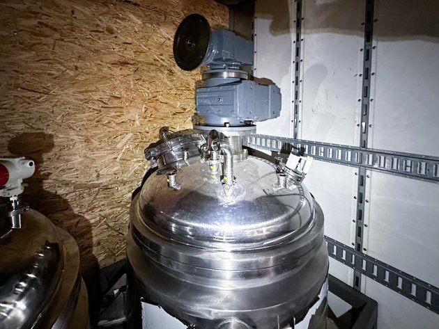 Image for MJK1909 New, 500 Liter SS Fully Jacketed Vacuum Triple Motion Mixing Kettle