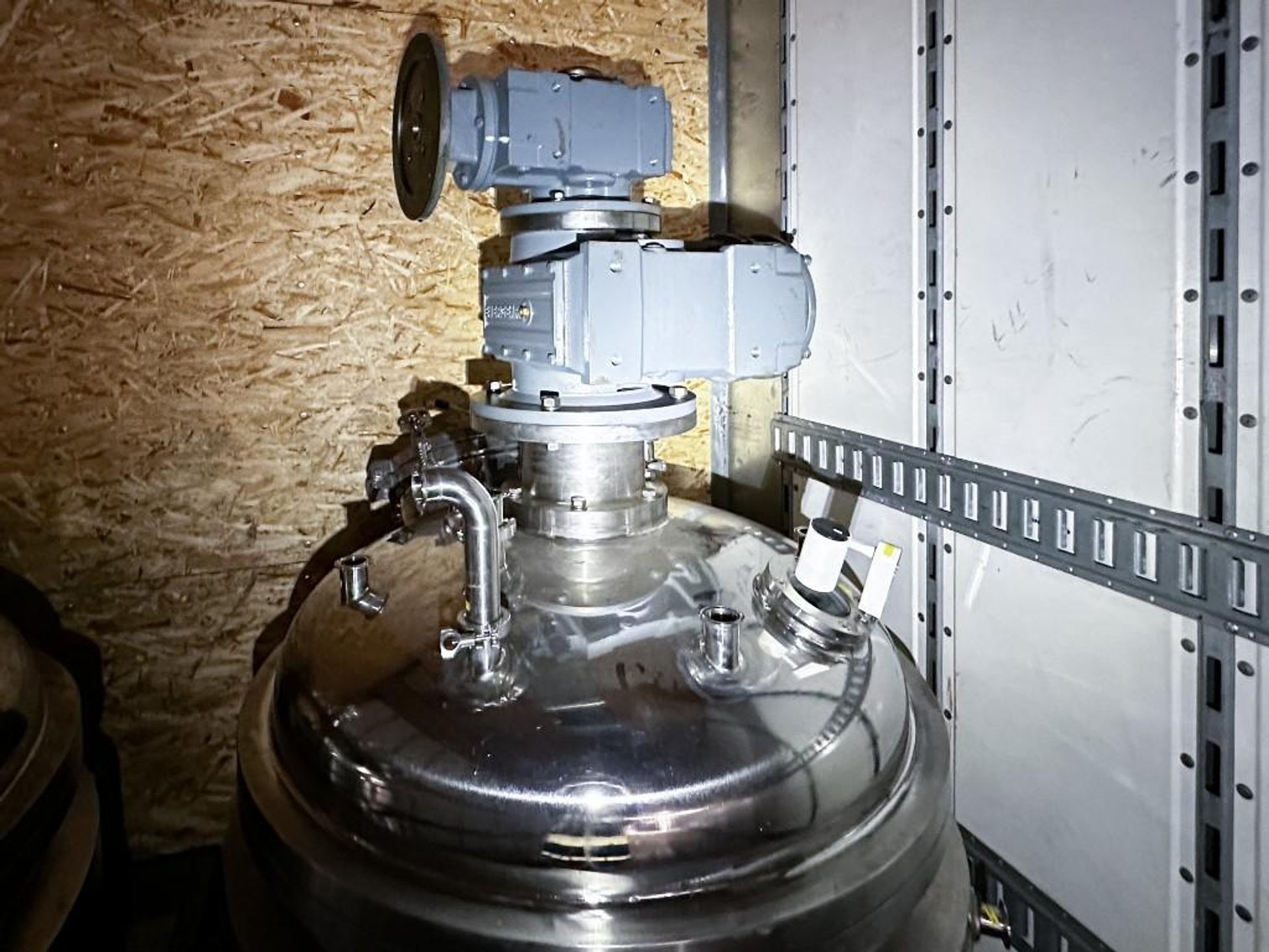 Image for MJK1909 New, 500 Liter SS Fully Jacketed Vacuum Triple Motion Mixing Kettle