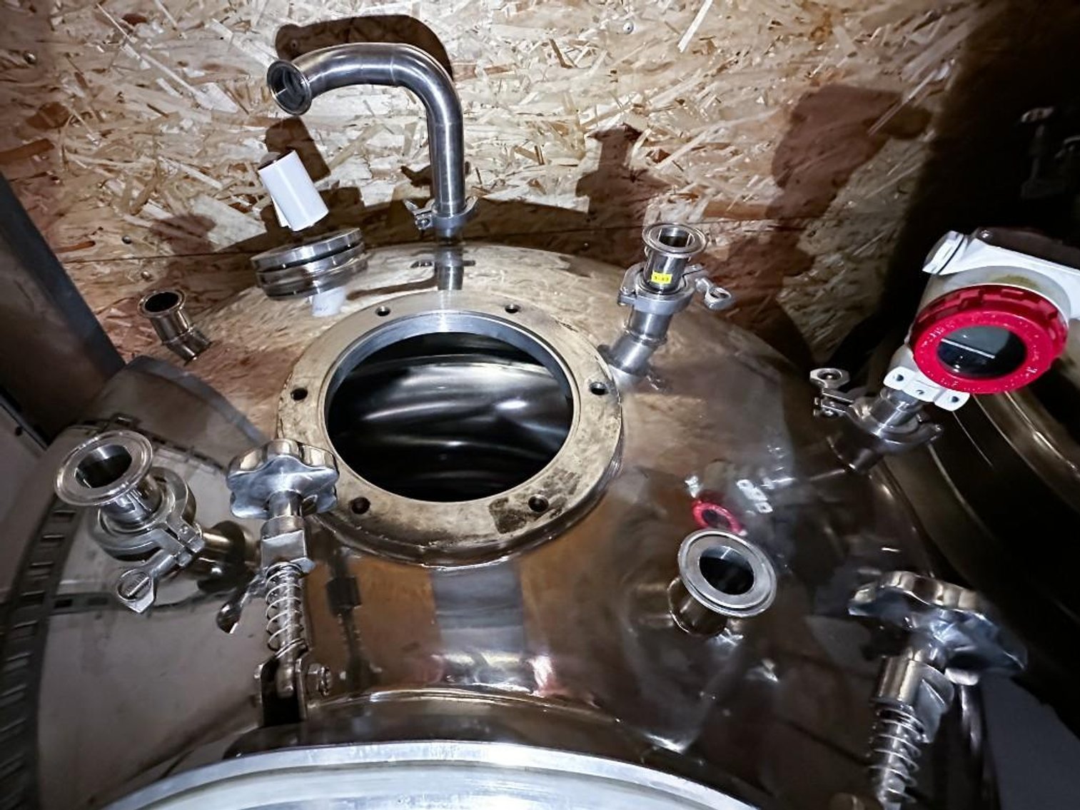 Image for MJK1909 New, 500 Liter SS Fully Jacketed Vacuum Triple Motion Mixing Kettle