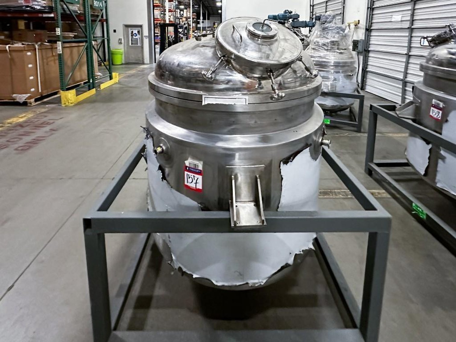 Image for MJK1913 NEW - 1000 Liter, SS, Fully Jacketed, Vacuum, Triple Motion Mixing Kettle