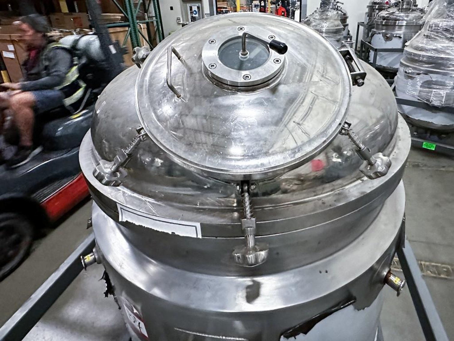 Image for MJK1913 NEW - 1000 Liter, SS, Fully Jacketed, Vacuum, Triple Motion Mixing Kettle