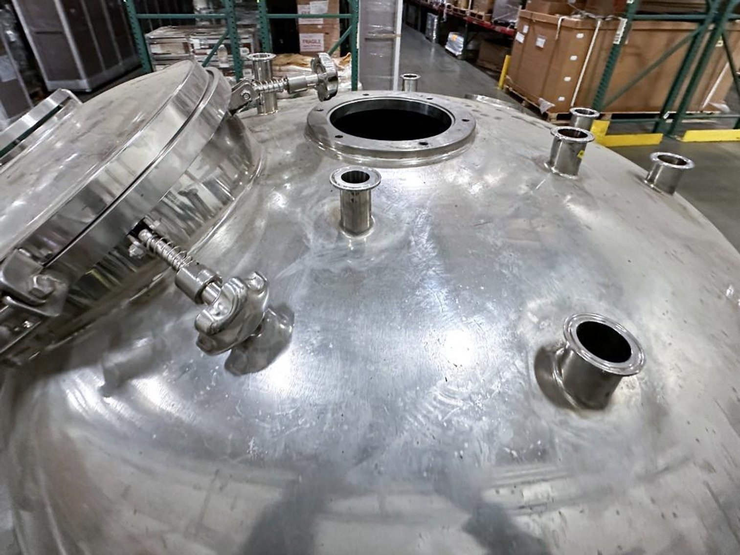 Image for MJK1913 NEW - 1000 Liter, SS, Fully Jacketed, Vacuum, Triple Motion Mixing Kettle