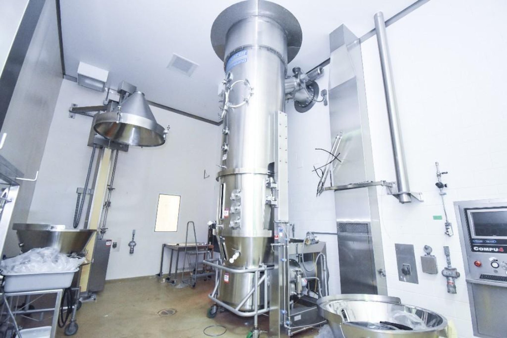 Image for MJK2306 Vector Freund Flo Coater System FL-3N-120 Fluid Bed Dryer