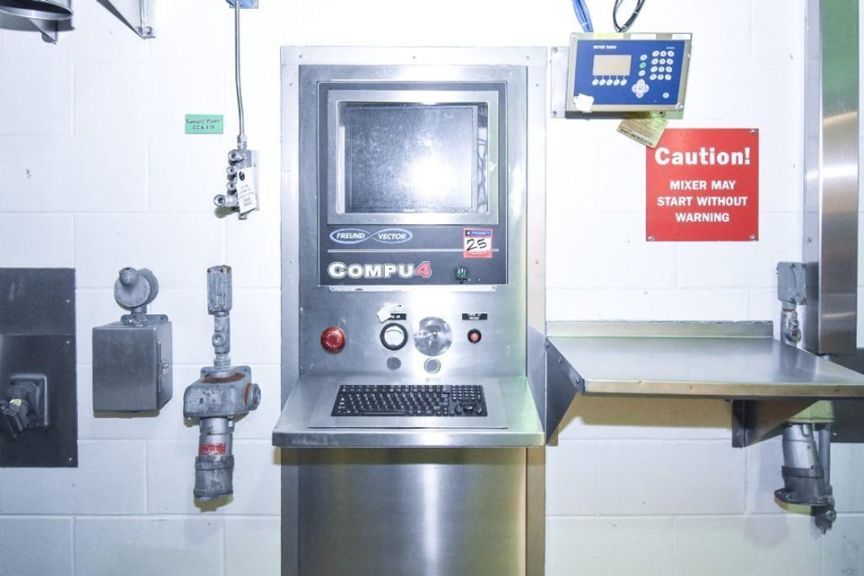 Image for MJK2306 Vector Freund Flo Coater System FL-3N-120 Fluid Bed Dryer