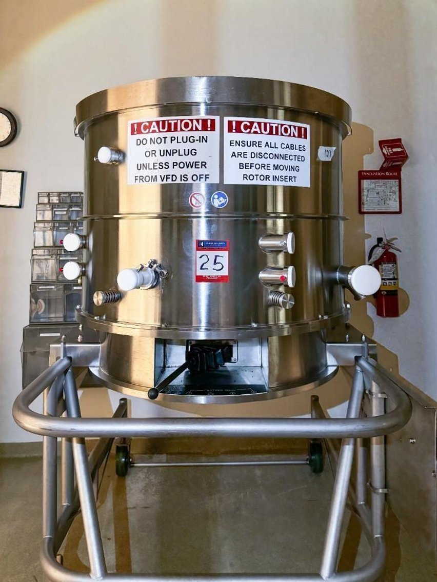 Image for MJK2306 Vector Freund Flo Coater System FL-3N-120 Fluid Bed Dryer