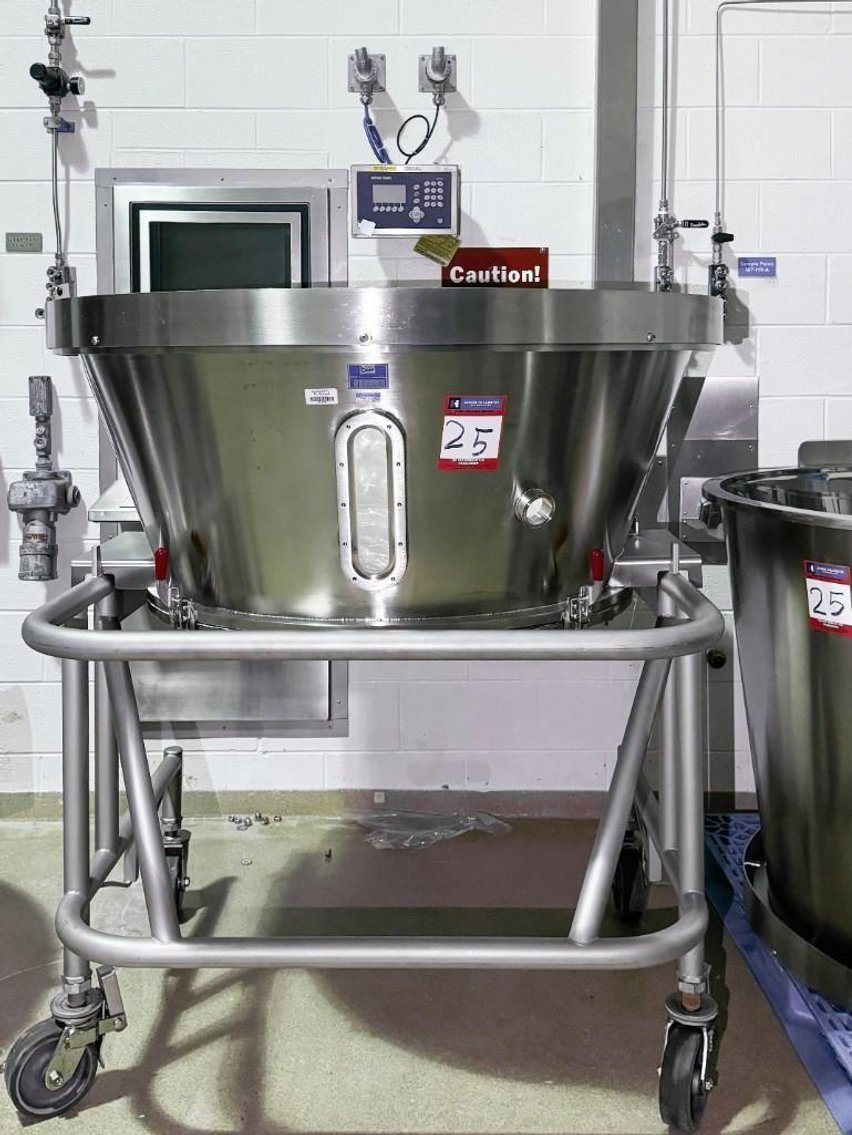 Image for MJK2306 Vector Freund Flo Coater System FL-3N-120 Fluid Bed Dryer