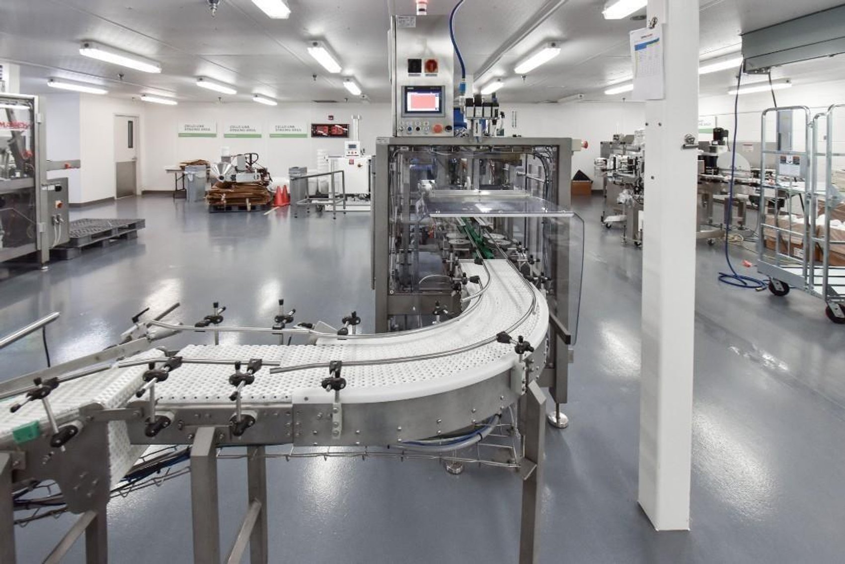 Image for ***SOLD*** MJK2307 Viking Masek Multi Lane SA600D Packet/Sachet Filling Line