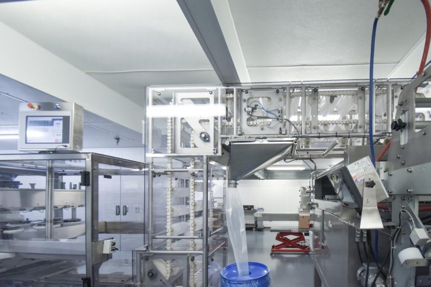 Image for ***SOLD*** MJK2307 Viking Masek Multi Lane SA600D Packet/Sachet Filling Line