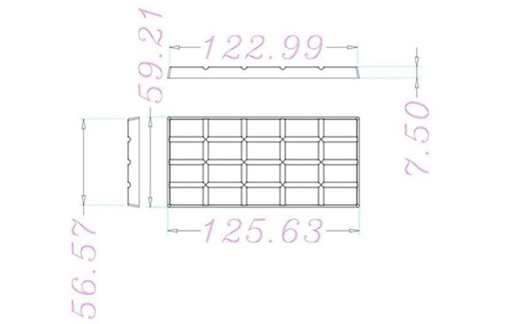 Image for MJK2400 NEW IN CRATE - Complete Sinofude Chocolate Bar Production Line