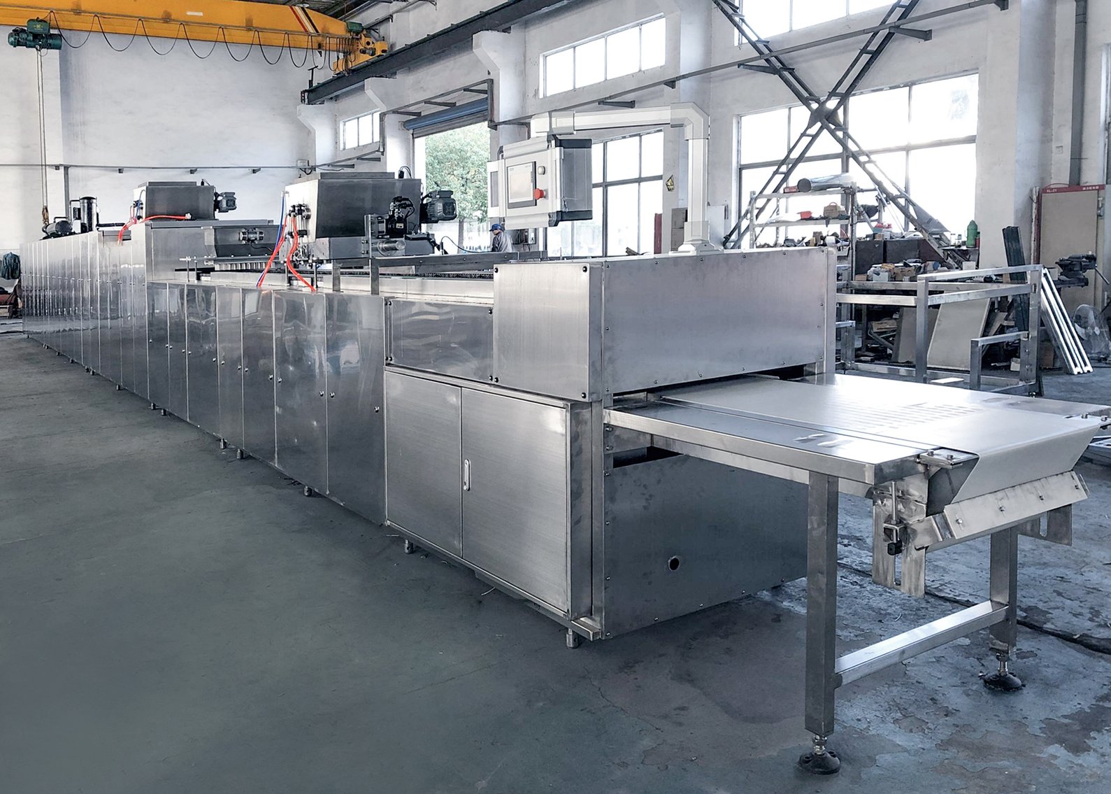 Image for MJK2400 NEW IN CRATE - Complete Sinofude Chocolate Bar Production Line