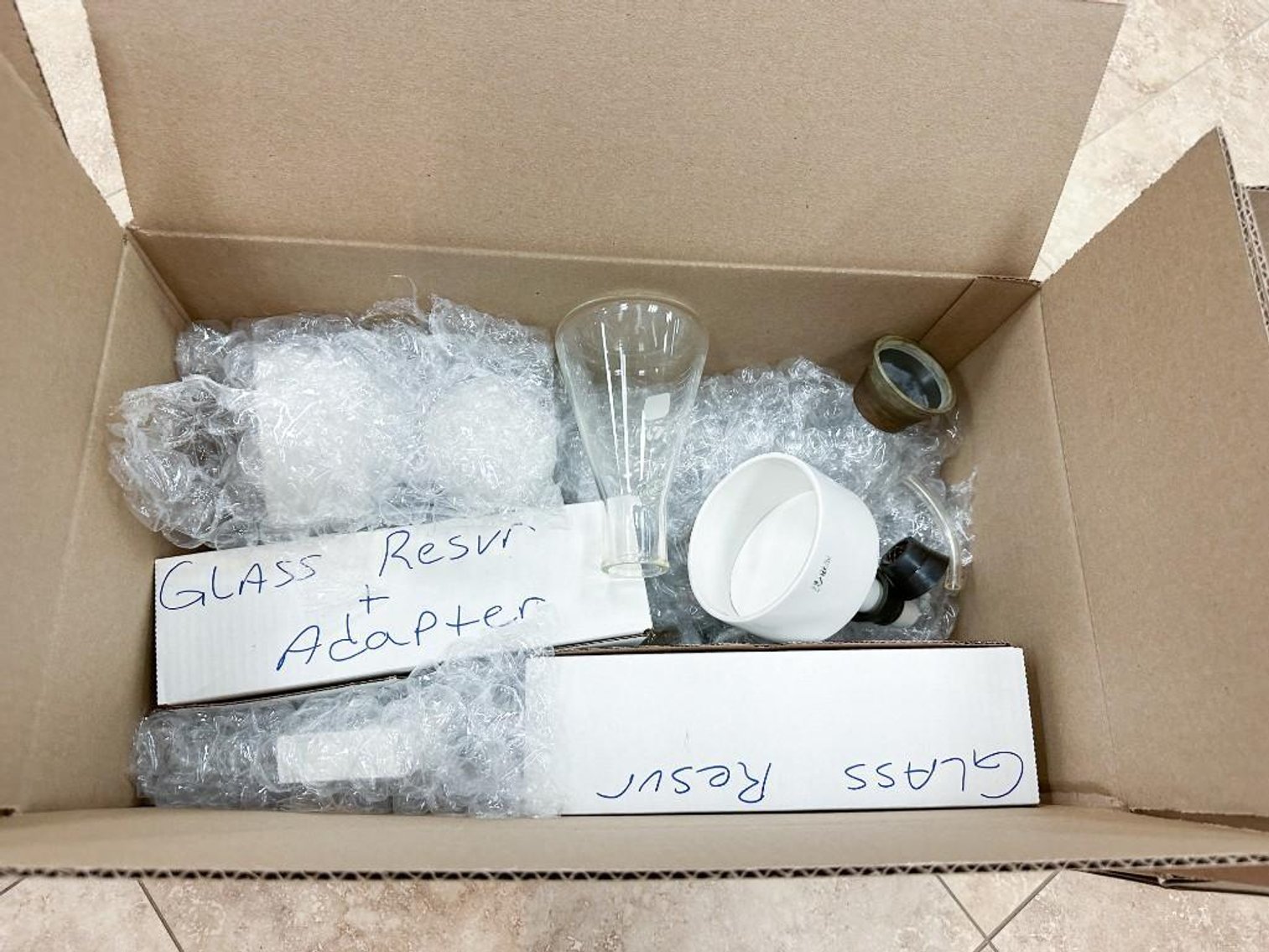 Image for MJK2327 4 Boxes of Lab Glassware