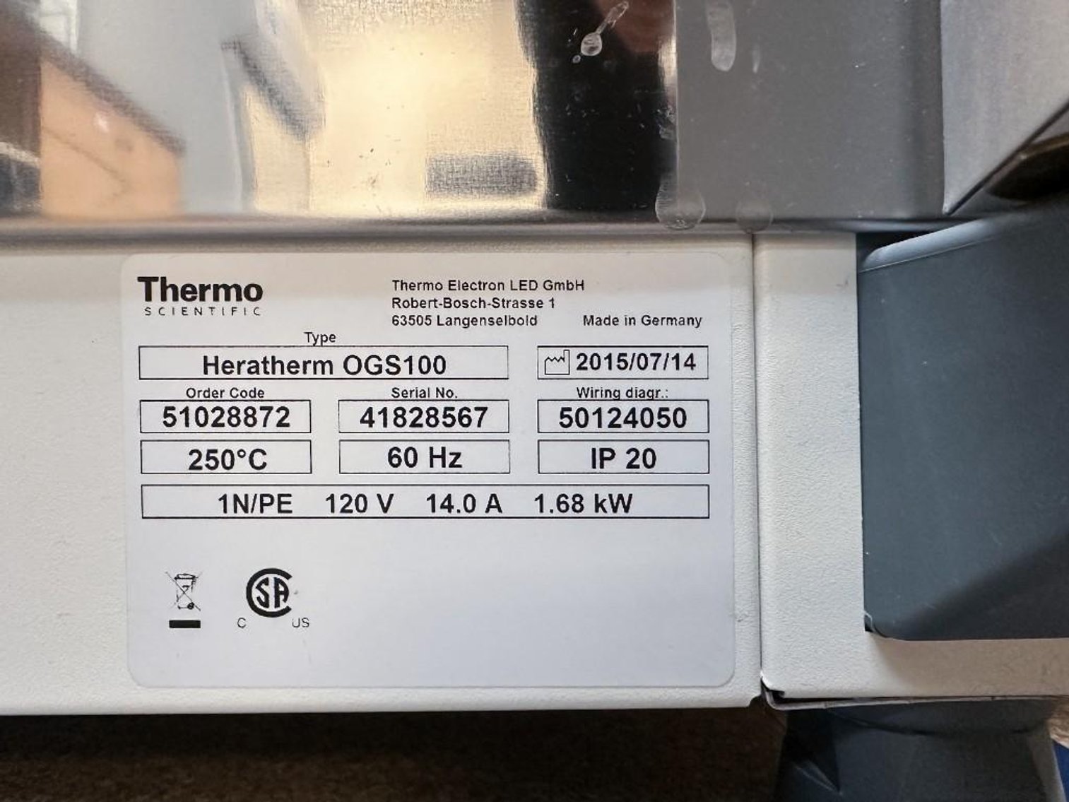Image for Thermo Scientific Heratherm Oven