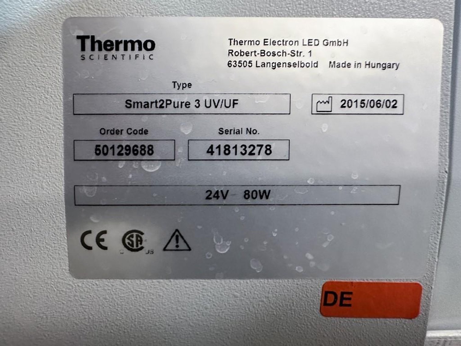 Image for MJK2373 Thermo Scientific Barnstead Smart 2 Pure