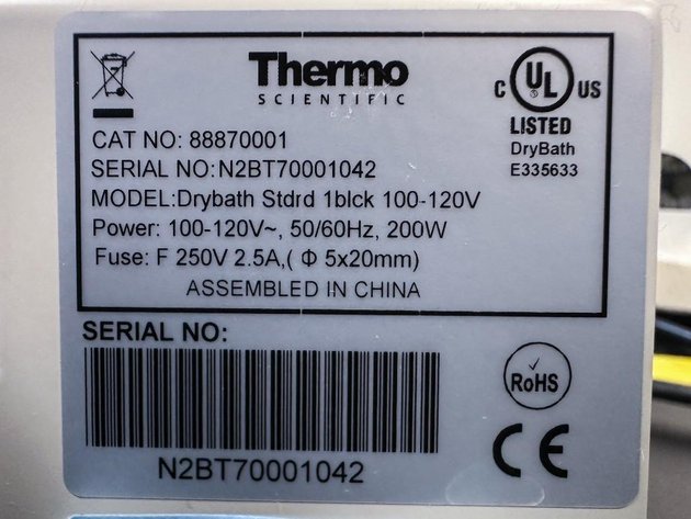 Image for MJK2375 Thermo Scientific Dry Bath