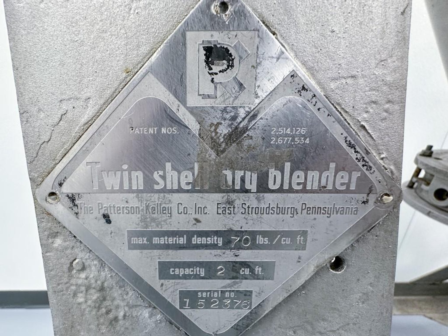 Image for MJK2389 Patterson Kelley V Blender 2 Cubic Feet