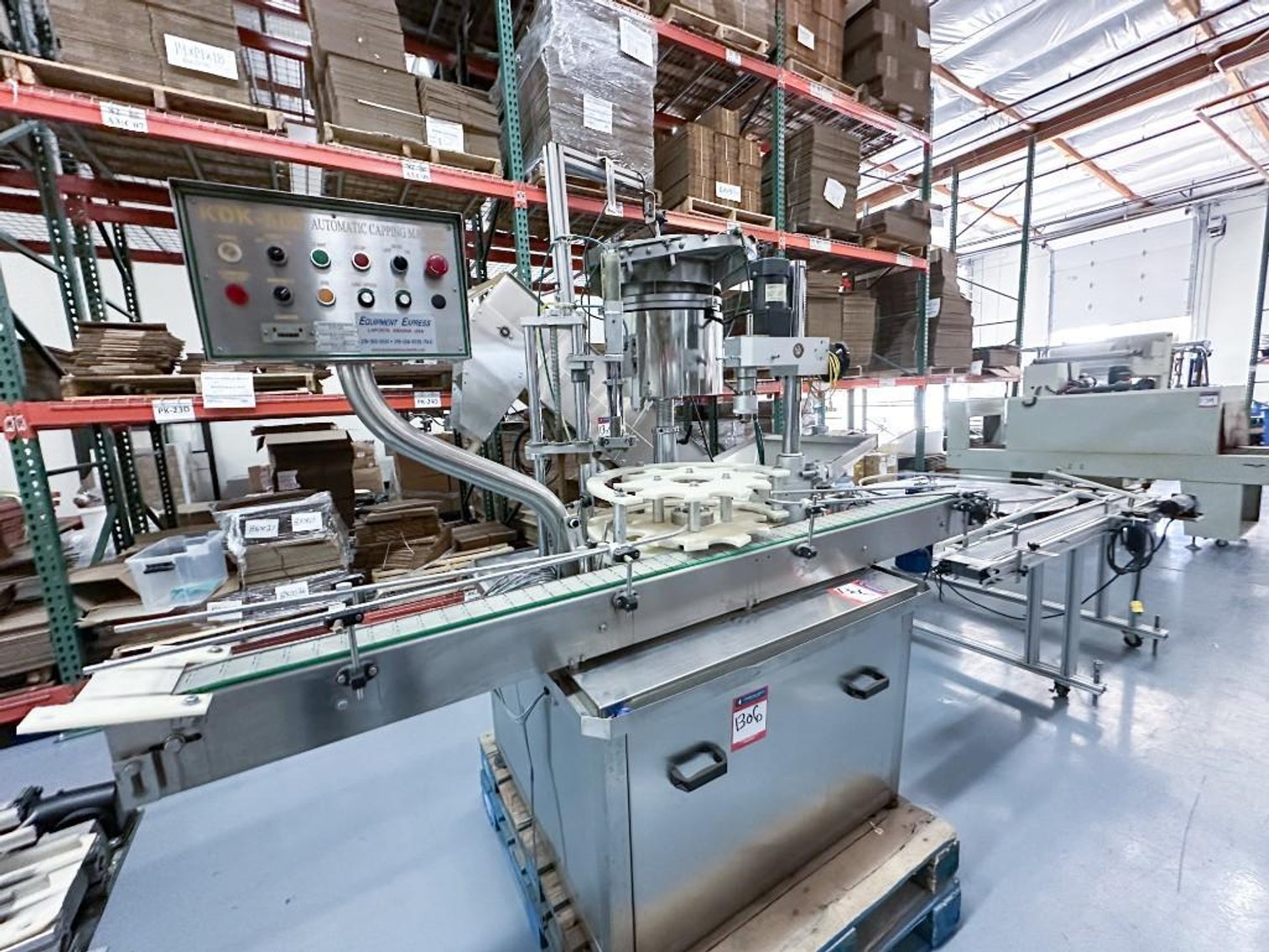 Image for MJK2393 KDK-500 Automatic Capping Machine