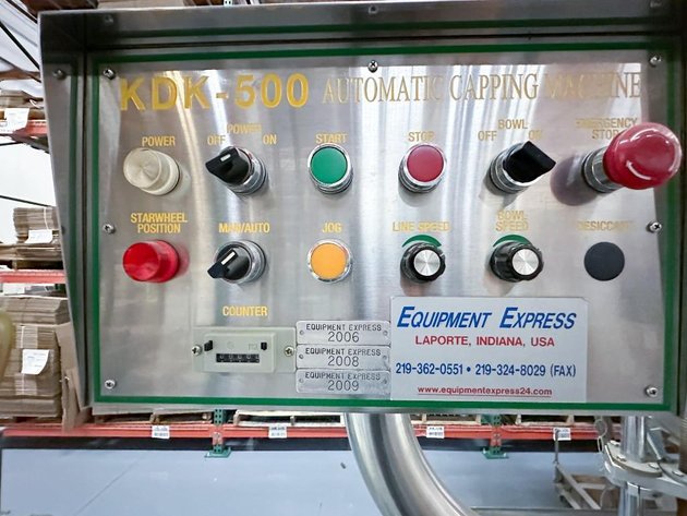 Image for MJK2393 KDK-500 Automatic Capping Machine