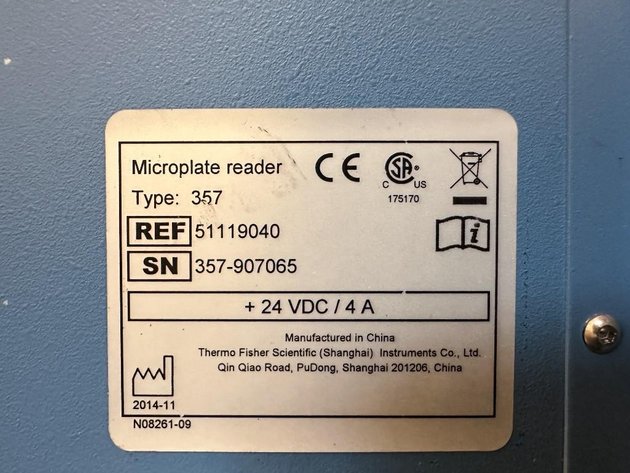 Image for MJK2377 Fisher Scientific Accuskan FC Microplate Reader