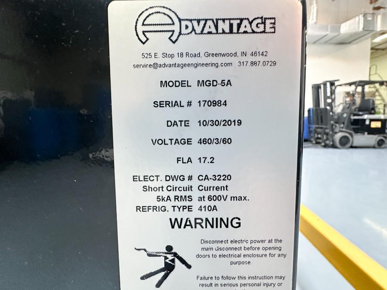 Image for MJK2379 Maximum Portable Chiller Mfg by Advantage